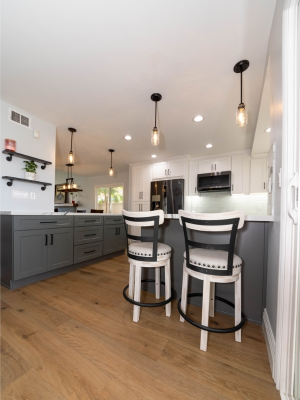 Los Angeles Contractor Working on Home Renovation