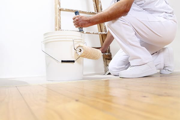 Los Angeles cabinet refinishing project with modern color and professional finish
